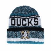 47 Brand - NHL Blå cuff Beanie - Anaheim Ducks Quick Route Cuff Knit Teal/Black Cuff @ Hatstore