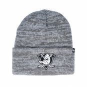 47 Brand - NHL Grå cuff Beanie - Anaheim Ducks Brain Freeze Dark Grey Cuff @ Hatstore