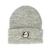 47 Brand - NHL Grå cuff Beanie - Anaheim Ducks Brain Freeze Gray Cuff @ Hatstore