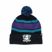 47 Brand - NHL Svart pom Beanie - Anaheim Ducks Wayland Cuff Knit Black Pom @ Hatstore