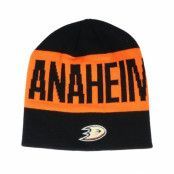 Adidas - NHL Svart traditionalbeanie Beanie - Anaheim Ducks 19 Black/Orange Beanie @ Hatstore