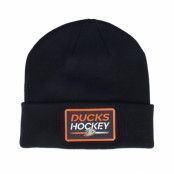 Fanatics - NHL Svart cuff Beanie - Anaheim Ducks Authentic Pro Draft Podium Athletic Black Cuff @ Hatstore