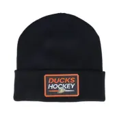 Fanatics - NHL Svart cuff Beanie - Anaheim Ducks Authentic Pro Draft Podium Athletic Black Cuff @ Hatstore