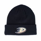 Fanatics - NHL Svart cuff Beanie - Anaheim Ducks Core Knit Black Cuff @ Hatstore