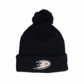 Fanatics - NHL Svart pom Beanie - Anaheim Ducks Value Core Black Pom @ Hatstore