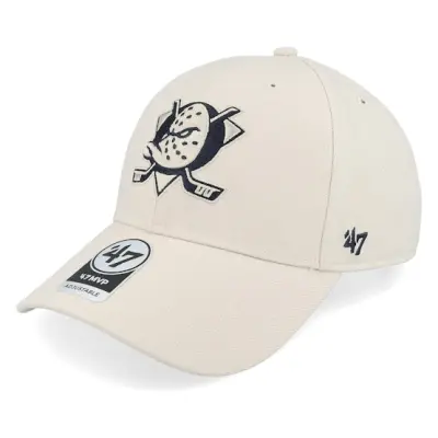 47 Brand - NHL Beige adjustable Keps - Anaheim Ducks 47 Mvp Cap Bone Adjustable @ Hatstore