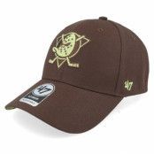 47 Brand - NHL Brun adjustable Keps - Anaheim Ducks Frog Skin Camo Under Mvp Brown Adjustable @ Hatstore