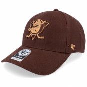 47 Brand - NHL Brun adjustable Keps - Anaheim Ducks NHL MVP Brown Adjustable @ Hatstore