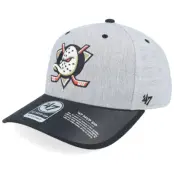 47 Brand - NHL Grå adjustable Keps - Anaheim Ducks NHL Cloud 47 Mvp Dp Charcoal/Black Adjustable @ Hatstore