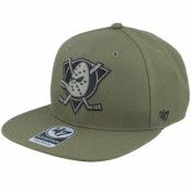 47 Brand - NHL Grön snapback Keps - Anaheim Ducks NHL Ballpark Camo'47 Cap Sandalwood Snapback @ Hatstore