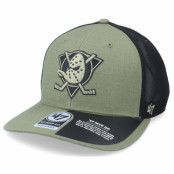 47 Brand - NHL Grön trucker Keps - Anaheim Ducks Grid Lock Mesh Mvp Dp Canopy Trucker @ Hatstore