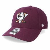 47 Brand - NHL Lila adjustable Keps - Anaheim Ducks 47 Mvp Wool Plum Adjustable @ Hatstore