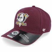 47 Brand - NHL Lila adjustable Keps - Anaheim Ducks Cold Zone Mvp DP Plum/White Adjustable @ Hatstore