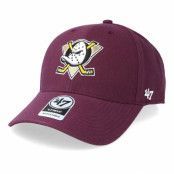 47 Brand - NHL Lila adjustable Keps - Anaheim Ducks Wool 47 Mvp Plum Adjustable @ Hatstore