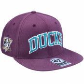 47 Brand - NHL Lila snapback Keps - Anaheim Ducks Kingswood Captain Plum Snapback @ Hatstore