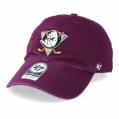 47 Brand - NHL Lila unconstructed Keps - Anaheim Ducks 47 Clean Up Plum Adjustable @ Hatstore