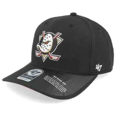 47 Brand - NHL Svart adjustable Keps - Anaheim Ducks Cold Zone 47 Mvp Dp Cap Black Adjustable @ Hatstore