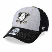 47 Brand - NHL Svart adjustable Keps - Anaheim Ducks Formation 47 Mvp Grey/Black/Khaki Adjustable @ Hatstore