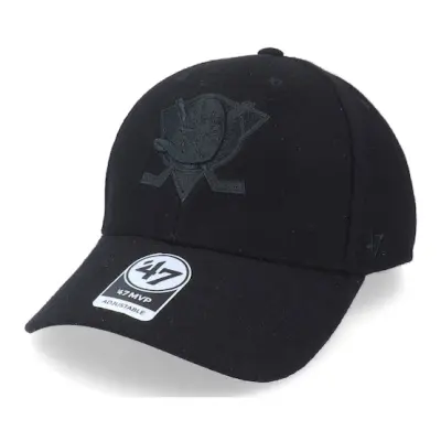 47 Brand - NHL Svart adjustable Keps - Anaheim Ducks Melton Snap Mvp Black Adjustable @ Hatstore