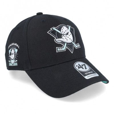 47 Brand - NHL Svart adjustable Keps - Anaheim Ducks NHL Sure Shot'47 Mvp Black Adjustable @ Hatstore