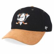 47 Brand - NHL Svart adjustable Keps - Anaheim Ducks Willowbrook 47 Mvp Wool Black/Camel Adjustable @ Hatstore