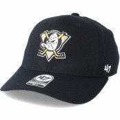 47 Brand - NHL Svart flexfit Keps - Anaheim Ducks Contender Black Flexfit @ Hatstore