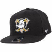 47 Brand - NHL Svart snapback Keps - Anaheim Ducks Sure Shot Two Tone Black Snapback @ Hatstore