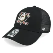 47 Brand - NHL Svart trucker Keps - Anaheim Ducks Branson 47 Mvp Cap Black Trucker @ Hatstore
