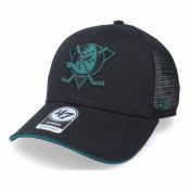 47 Brand - NHL Svart trucker Keps - Anaheim Ducks Dagwood Mesh Mvp Black Trucker @ Hatstore