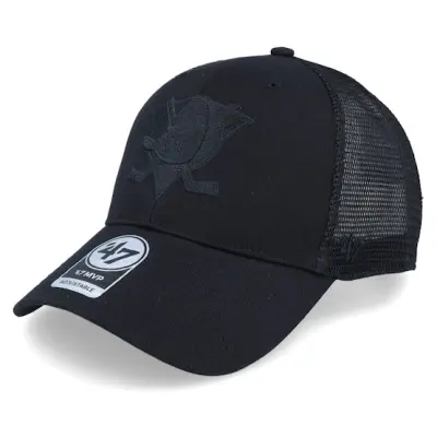 47 Brand - NHL Svart trucker Keps - Anaheim Ducks NHL Branson'47 Mvp Black Trucker @ Hatstore