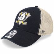 47 Brand - NHL Svart trucker Keps - Anaheim Ducks NHL Flagship Wash Mvp Black Trucker @ Hatstore