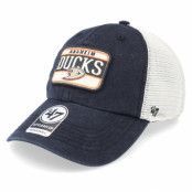 47 Brand - NHL Svart trucker Keps - Anaheim Ducks NHL Fluid Two Tone 47 Clean Up Vintage Black Trucker @ Hatstore