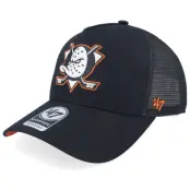 47 Brand - NHL Svart trucker Keps - Anaheim Ducks NHL Mesh 47 Offside Black A-Frame Trucker @ Hatstore