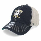 47 Brand - NHL Svart trucker Keps - Anaheim Ducks NHL Trawler Clean Up Black Trucker @ Hatstore