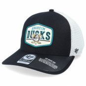 47 Brand - NHL Svart trucker Keps - Anaheim Ducks Shumay Mvp Dp Black/White Trucker @ Hatstore