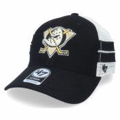 47 Brand - NHL Svart trucker Keps - Anaheim Ducks Wilis Mvp Black/White Trucker @ Hatstore