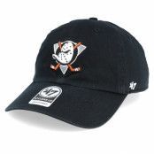 47 Brand - NHL Svart unconstructed Keps - Anaheim Ducks 47 Clean Up Black Adjustable @ Hatstore