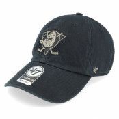 47 Brand - NHL Svart unconstructed Keps - Anaheim Ducks NHL Ballpark Camo'47 Clean Up Black Dad Cap @ Hatstore