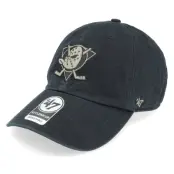 47 Brand - NHL Svart unconstructed Keps - Anaheim Ducks NHL Ballpark Camo'47 Clean Up Black Dad Cap @ Hatstore