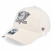 47 Brand - NHL Vit adjustable Keps - Anaheim Ducks NHL Metallic Mvp Natural Adjustable @ Hatstore