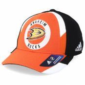 Adidas - NHL Orange flexfit Keps - Anaheim Ducks Echo Orange/Black Flexfit @ Hatstore