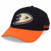 Adidas - NHL Svart flexfit Keps - Anaheim Ducks Coach Black/Orange Flexfit @ Hatstore