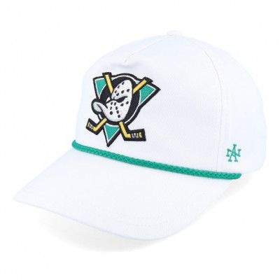 American Needle - NHL Vit adjustable Keps - Hatstore Exclusive x Anaheim Ducks Mighty Ducks Cappy White Adjustable @ Hatstore