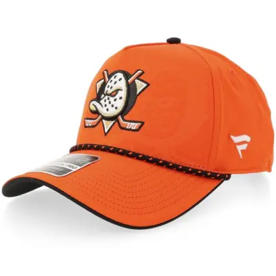 Fanatics - NHL Orange adjustable Keps - Anaheim Ducks Draft 1 Orange/Black A-Frame Adjustable @ Hatstore