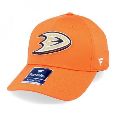 Fanatics - NHL Orange flexfit Keps - Anaheim Ducks Core Flex Dark Orange Flexfit @ Hatstore