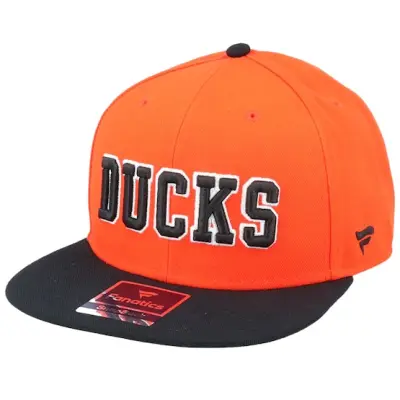 Fanatics - NHL Orange snapback Keps - Anaheim Ducks Hometown Dark Orange/Black Snapback @ Hatstore