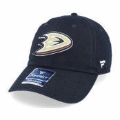 Fanatics - NHL Svart adjustable Keps - Anaheim Ducks Core Black Dad Cap @ Hatstore