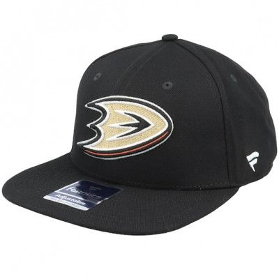 Fanatics - NHL Svart snapback Keps - Anaheim Ducks Core Black/Dark Orange Snapback @ Hatstore