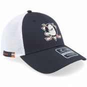 Fanatics - NHL Svart trucker Keps - Anaheim Ducks  Authentic Pro Rink Black/White Trucker @ Hatstore