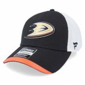 Fanatics - NHL Svart trucker Keps - Anaheim Ducks Locker Room Black Trucker @ Hatstore